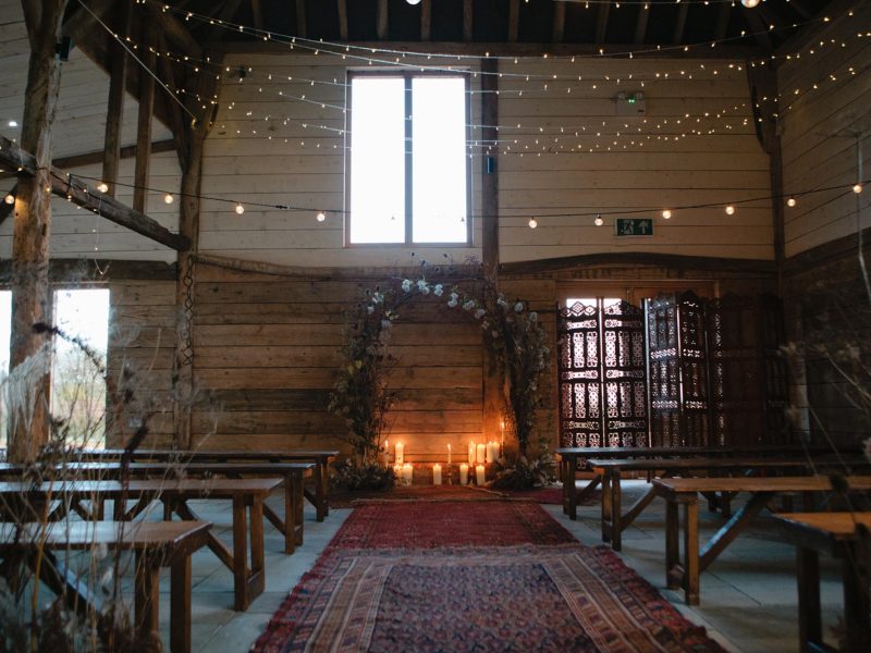 Inside the Barn - Image Credit: Matilda Delves Photography